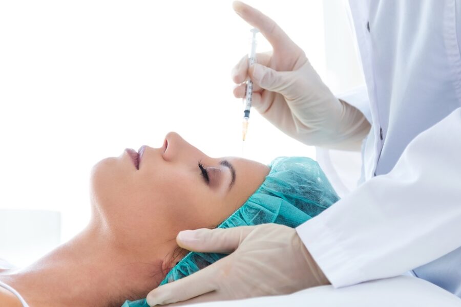 aplikácia botulotoxínu