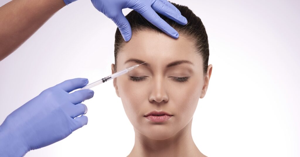 aplikácia botulotoxínu